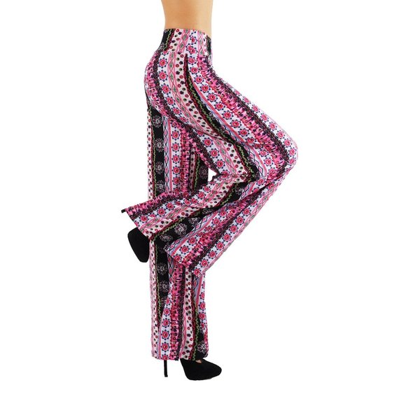 shosho Pants - Pallazo Pants Light Breathable Open Leg VS15PIS007
